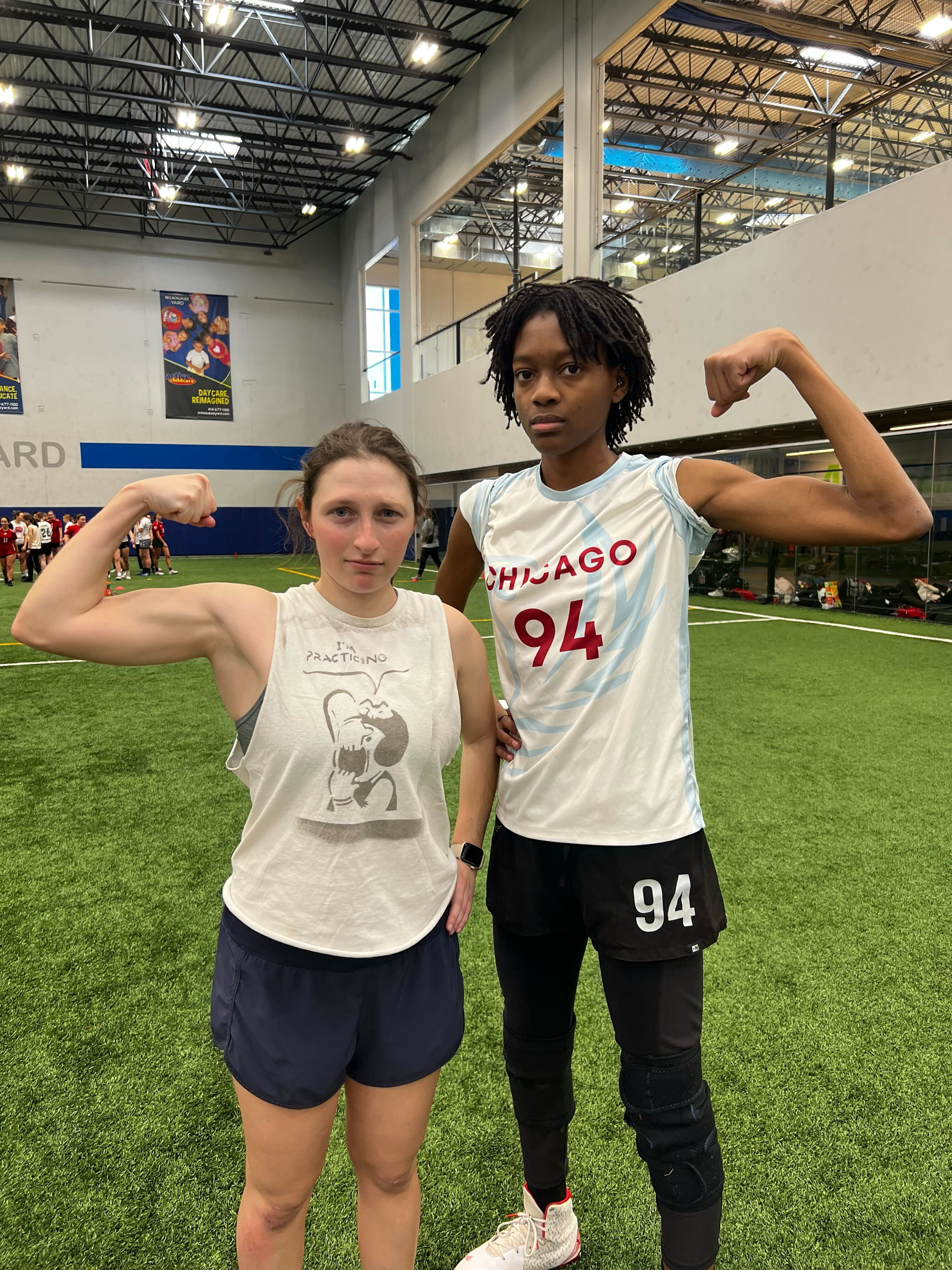 Eliza and Gloria Flex